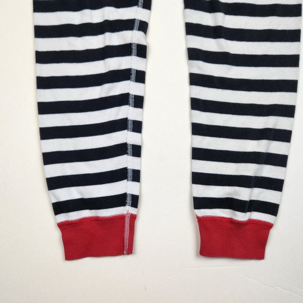 Hanna Andersson Disney Blue White Striped Pajama Pants sz US 10 140cm - Picture 4 of 7